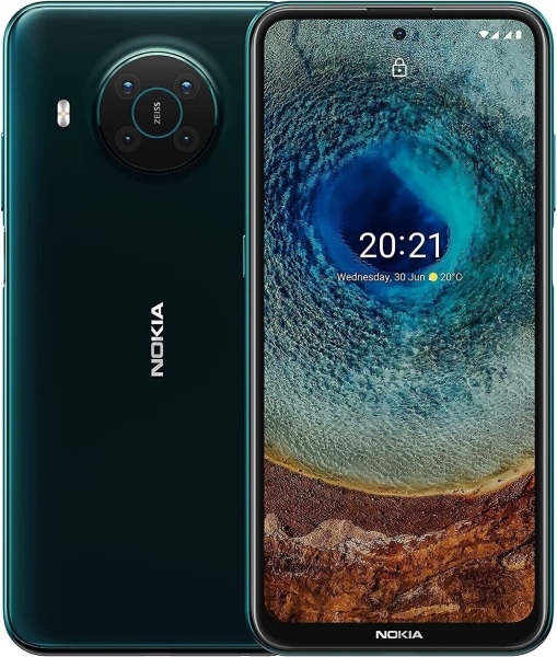 „Nokia X10 Handy 64GB Forest Green entsperrt Dual Sim 6,7“