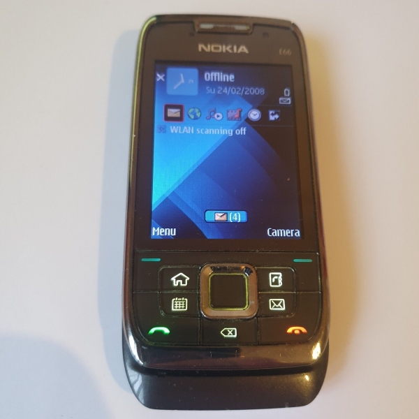 Nokia E66 – Schwarz (entsperrt) Smartphone ORIGINAL NOKIA KEINE GEFÄLSCHUNG