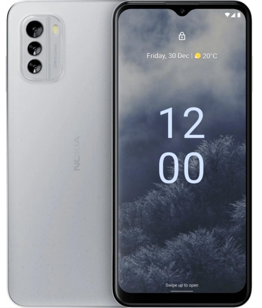 Nokia G60 5G 128 GB 4 GB Smartphone grau ice grey