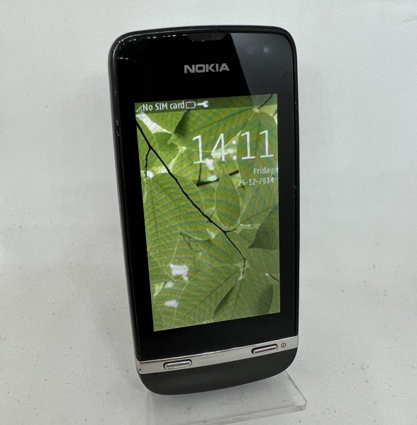 Nokia Asha 311 Smartphone in Schwarz -Händlerware- (Super Zustand & o. Simlock)