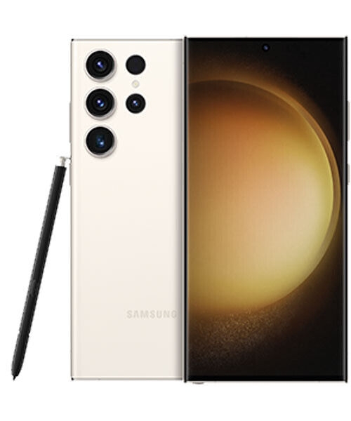Samsung Galaxy S23 Ultra S918B 512GB Beige Dual-SIM Android Smartphone