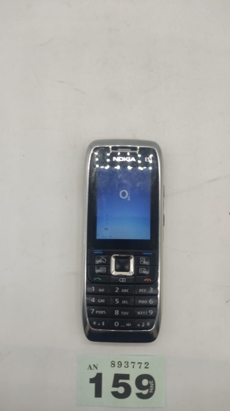 Nokia E51 schwarz GSM Handy Smartphone. O2 NETZWERK. Funktioniert getestet. Nur Gerät
