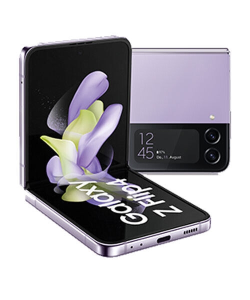 Samsung Galaxy Z Flip4 256GB 5G Lila 6,7″Zoll Display Dual-SIM Smartphone