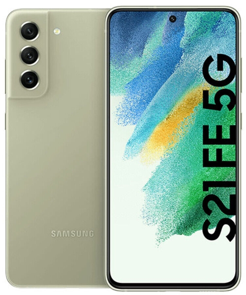 Samsung Galaxy S21 FE 5G SM-G990B Grün 128GB Dual-SIM Android Smartphone