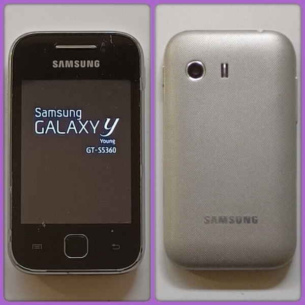 Samsung Galaxy Y (GT-S5360) Smartphone (entsperrt).