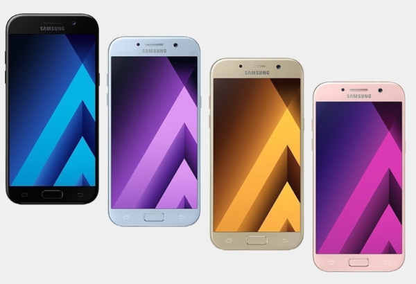Samsung Galaxy A3 2017 16GB entsperrt Smartphone Farben S6 S7 A5 S8 S9 GUT