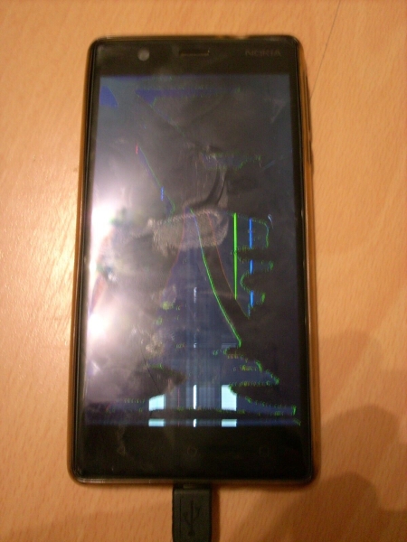 Nokia 3 TA 1020 Android Smartphone Handy +SIM SD Schacht -Defekt Bastler Salmler