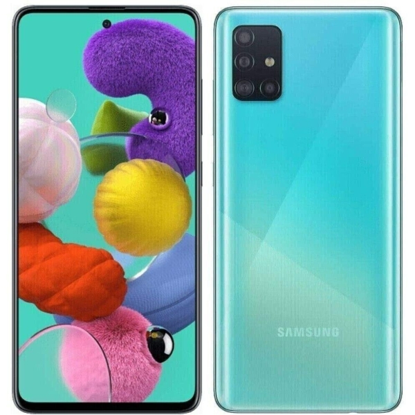 Samsung Galaxy A51 5G Prismblau SM-A515N 128GB/6GB entsperren Android Smartphone