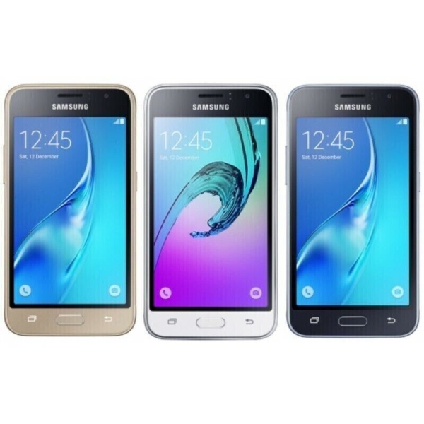 Samsung Galaxy J1 (SM-J120F) 8GB LTE 4G entsperren Smartphone – schwarzgold weiß
