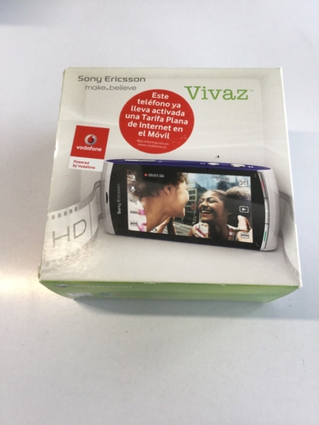 Sony Ericsson Vivaz – silberfarbenes entsperrtes Smartphone