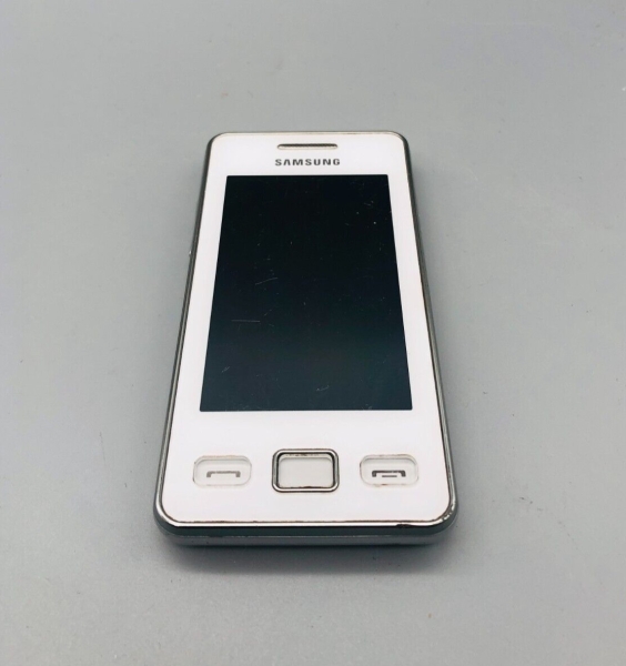 Samsung GT S5260 Weiß Smartphone Handy ohne Simlock ohne Akku getestet #97