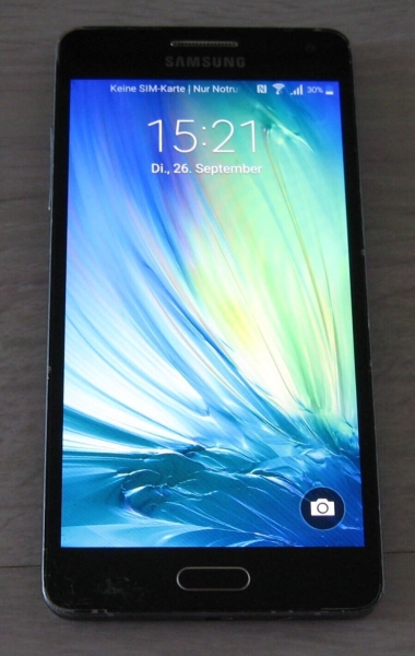 Samsung  Galaxy A5 SM-A500FU – 16GB – Blau (Ohne Simlock) Smartphone