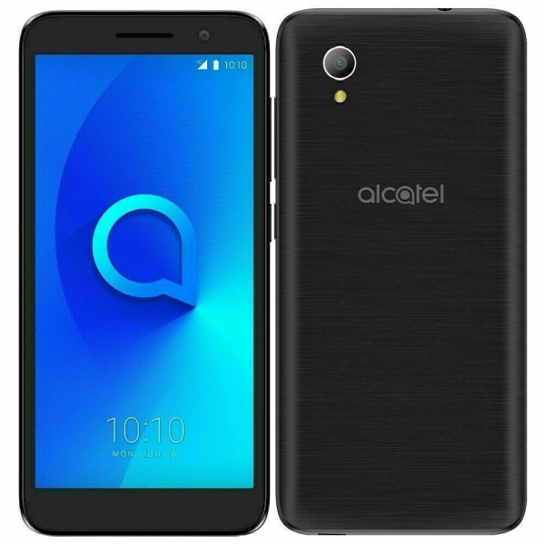 Alcatel 1 8GB 4G LTE entsperrt Android Smartphone – Volcano schwarz