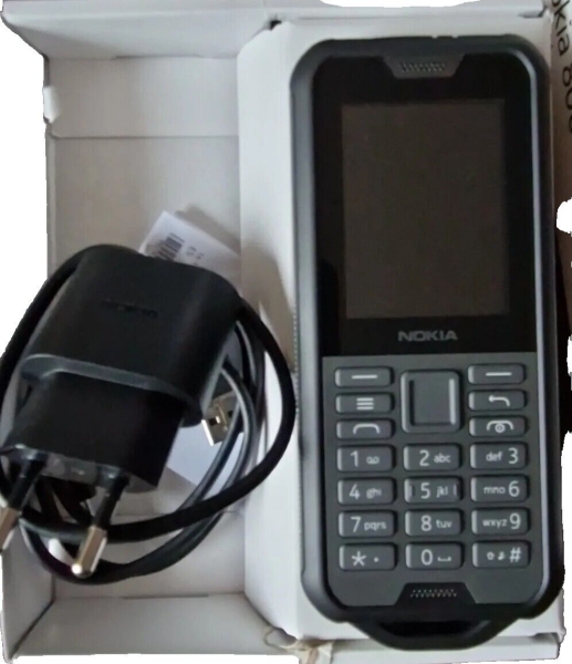 Nokia 800 Tough 4GB Schwarz Dual SIM 2,4″ KaiOS Handy Smartphone OVP defekt