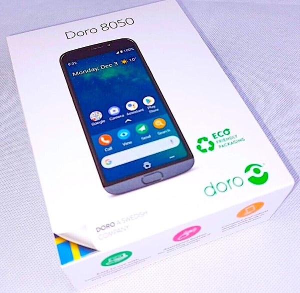 Senioren Smartphone Doro 8050, 16G Android, LTE-fähig in Originalverpackung