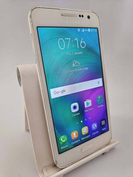 Samsung Galaxy A3 2015 weiß entsperrt 16GB 1GB RAM 4,5″ Android Smartphone