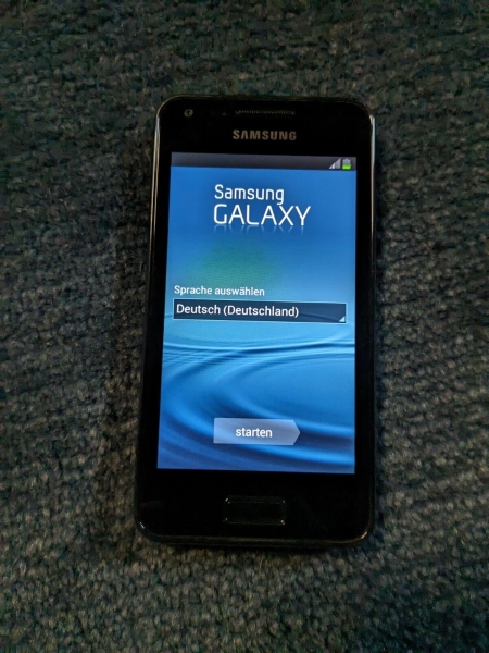 Samsung  Galaxy S Advance GT-I9070P – 8GB – Schwarz Smartphone