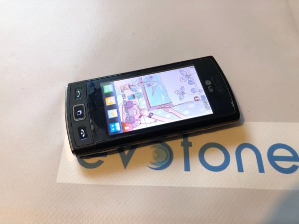 LG Viewty Snap GM360 Smartphone, schwarz, entsperrt, bildschirmgeschützt, sehr gut