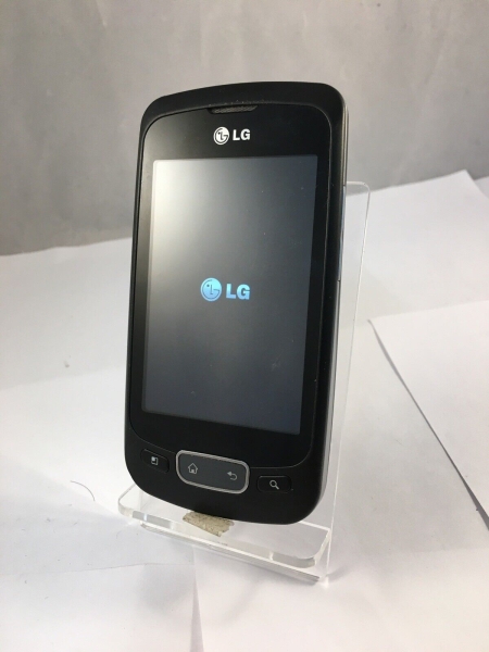 Klasse B LG Optimus One P500 entsperrt schwarz Android Smartphone