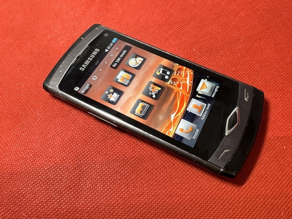Samsung S8500 Wave Black (entsperrt) Smartphone