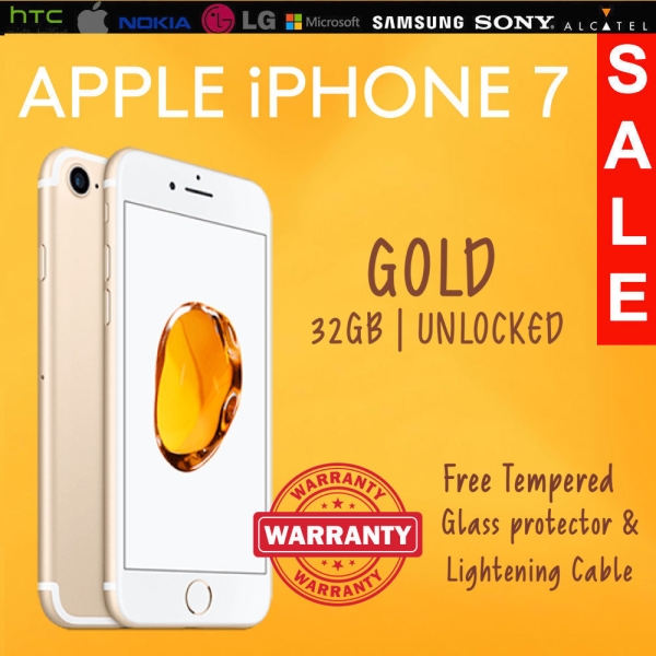 Apple iPhone 7 32GB Gold werkseitig entsperrt Simfrei Smartphone Handy UK