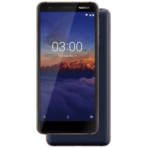 Nokia 3.1 Dual-SIM 16GB Blau Android LTE Smartphone 13MP