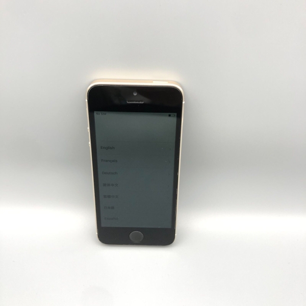 Apple iPhone 5s – 16GB – Roségold Rückseite mit schwarzer Front (entsperrt)
