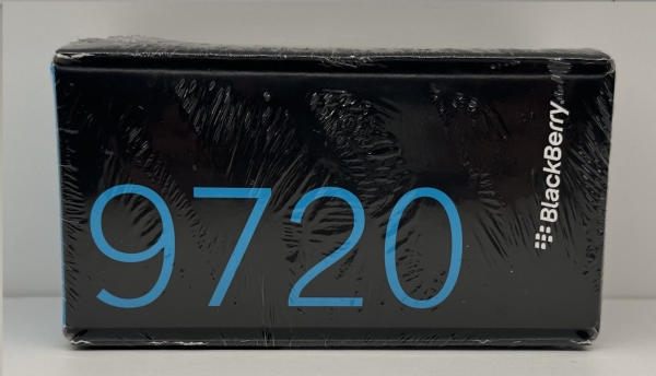BlackBerry 9720 Smartphone – schwarz BRANDNEU VERSIEGELT UNGEÖFFNET