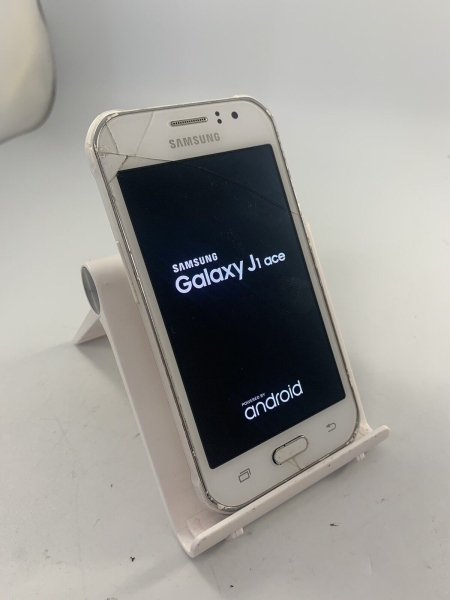 Samsung Galaxy J1 Ace J110M 8GB entsperrt weiß Android Smartphone Riss