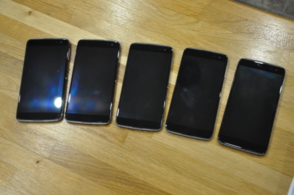 Blackberry dtek60, 5 Stück, geringe Laufzeit, Smartphone, Fingerprint, LTE, 32GB