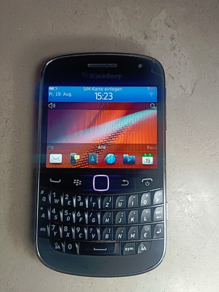 BlackBerry Bold 9000 Schwarz (T-Mobile (AT)) Smartphone