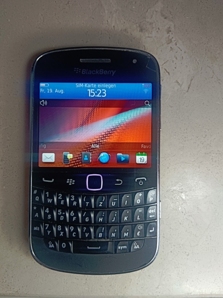 BlackBerry  Bold 9900 – 8GB – Schwarz (Vodafone) Smartphone