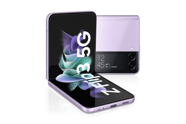 Samsung F711B Galaxy Z Flip3 5G 128 GB Lila Android Smartphone 6,7″ AMOLED 12MP