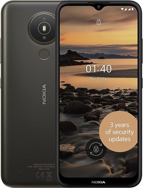 Nokia 1.4 – 32GB 4G LTE entsperrt Dual SIM Android 10 Smartphone anthrazit