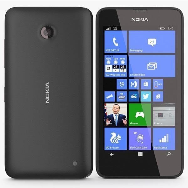 Neu Nokia Lumia 635 8GB 3G Windows 8.1 Smartphone schwarz/grün/weiß.