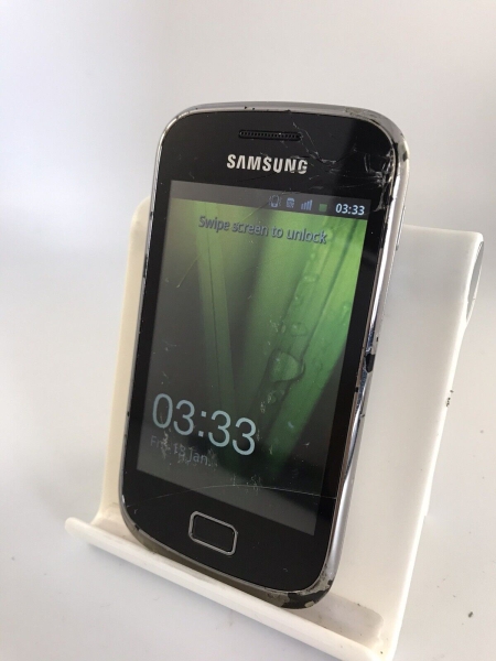 Samsung Galaxy Mini 2 schwarz entsperrt Netzwerk Handy geknackt 512 MB RAM
