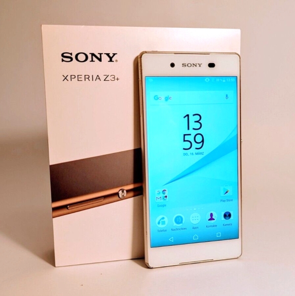 Sony Xperia Z3+ (E6553) White 32GB Smartphone entsperrt simfrei gebraucht