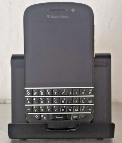 BlackBerry Q10 Black – Smartphone mit QWERTZ-Tastatur – ohne SIM-Lock