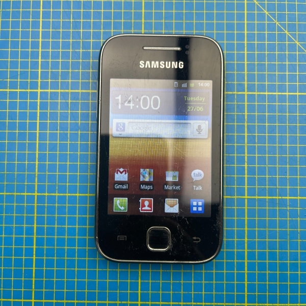 Samsung Galaxy Y Young GT-S5360 – Smartphone Handy schwarz & orange (entsperrt) –