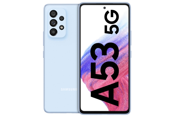 Samsung A536B Galaxy A53 5G 128 GB Hellblau Android Smartphone 6,5″ OLED 64 MP