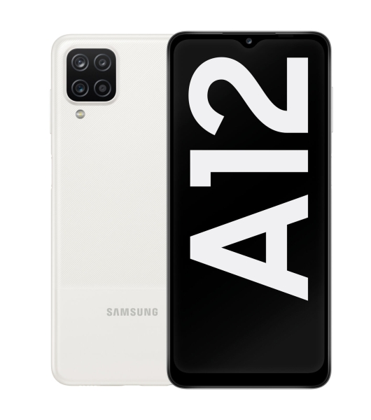 Samsung A127F Galaxy A12 64GB Weiß LTE Android Smartphone 6,5″ LCD 48MP Dual-SIM