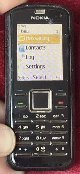 Nokia 6080 Smartphone schwarz gebrauchter Zustand (entsperrt)