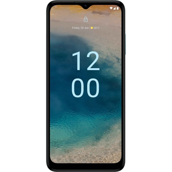 Nokia G22 Dual SIM Smartphone Android Blau Entsperrt. Karton geöffnet.