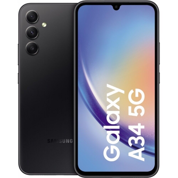 Samsung Galaxy A34 A346 5G Smartphone 128GB 6GB RAM awesome graphite LTE