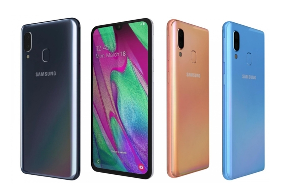 Samsung Galaxy A40 64GB Dual Sim entsperrt 4G Android Smartphone verschiedene Farben
