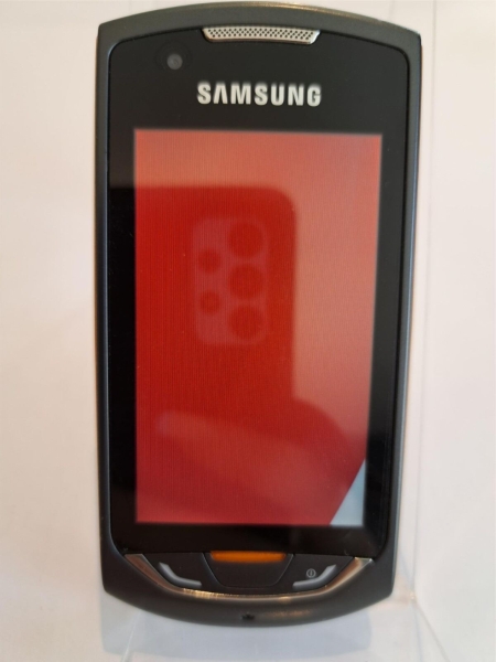 Samsung Monte S5620 Smartphone Handy (Vodafone Netzwerk) – schwarz orange
