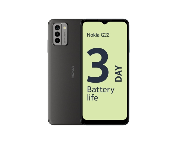 Nokia G22 4G Android Smartphone 6,52″ D.SIM 4GB 64GB grau entsperrt (A)