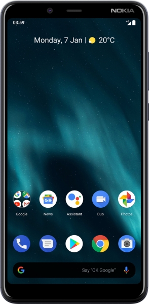 Nokia 3.1 Plus 6,0″ Single SIM 32GB/3GB RAM Entsperren Android Smartphone – Blau
