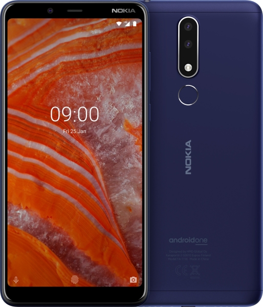 Nokia 3.1 Plus 6,0″ Blau Single SIM 32GB/3GB RAM Entsperren Android Smartphone