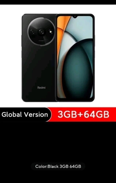 Xiaomi Redmi A3 3+64GB Dual SIM 5000mAh AI Kamera entsperrt Android 14 Smartphone